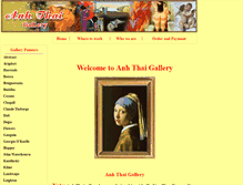 Tablet Screenshot of anhthaigallery.com